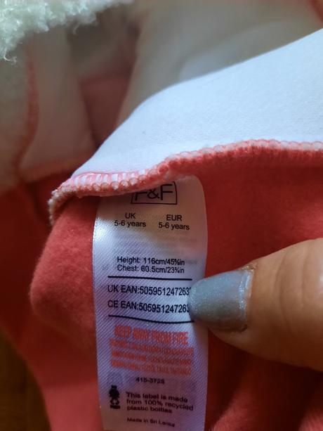 Dievčenská mikina, f&f,116