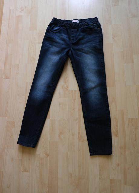 Džínsové legíny tmavomodré, 40