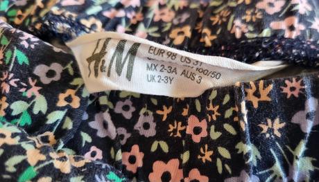 Krátke nohavice, h&m,98