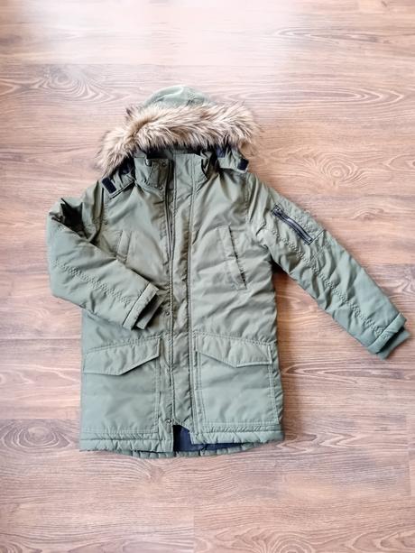 Zimna bunda, h&m,164