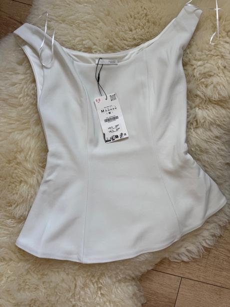 Dámsky top z kepru zara, zara,m