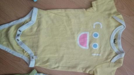 3x body krátky rukáv - 74/80, 74