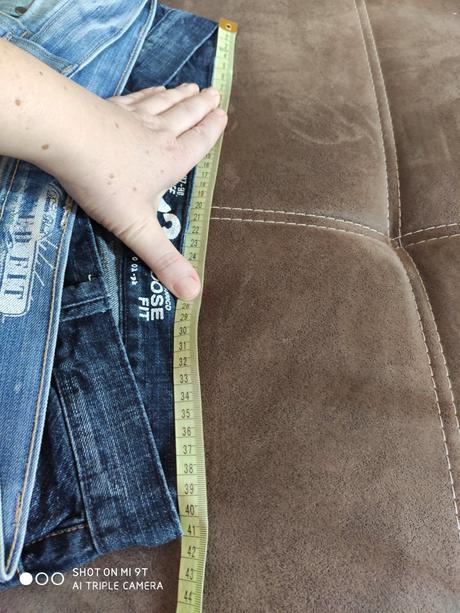 Nosené pánske nohavice, 34