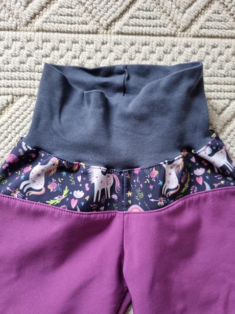 Softshelove nohavice unuo 98/104, unuo,98