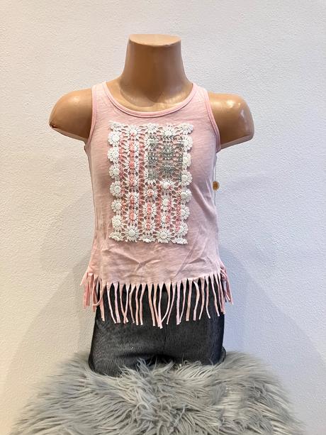 Dievčenské tielko so strapcami (92), original marines,92