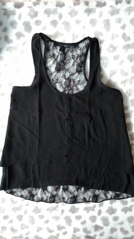 Top čipkovaný, amisu,xs