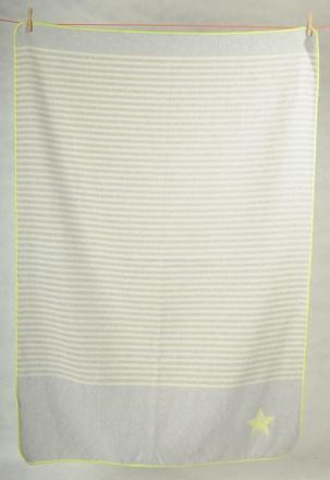 Df juwel deka 100x140 cm s výšivkou hvizda neon , 