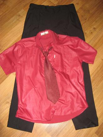 Kompletik-nohavice,kosela a kravata, 40