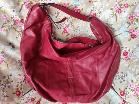 Kožená kabelka / taška zn. abro, 