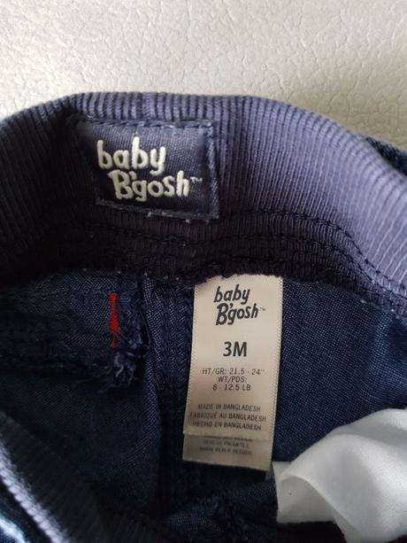 Baby b'gosh nohavice, baby,56