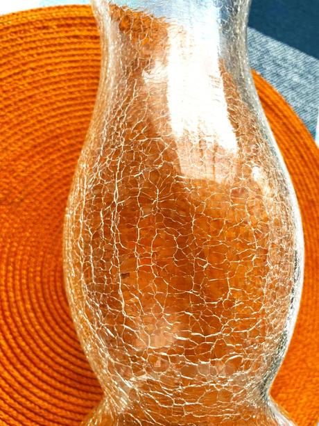 Luxusná vysoká váza bohemia, 