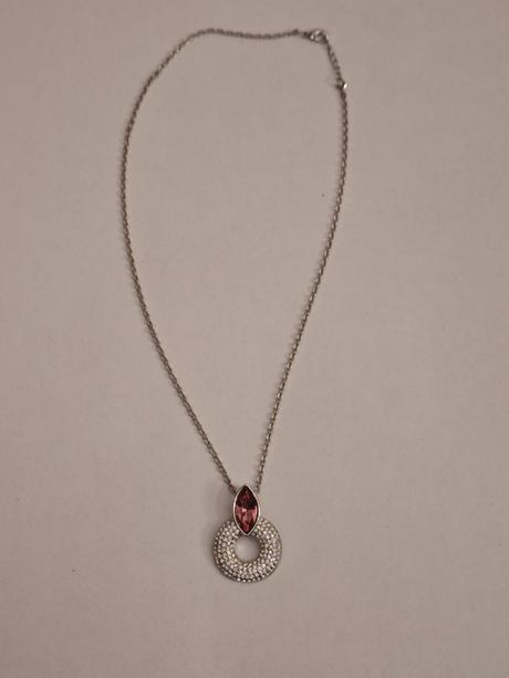 Krásna retiazka so swarovski krištáľmi, swarovski