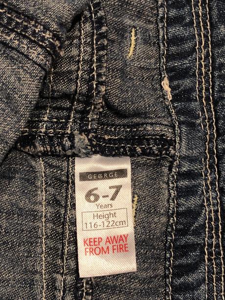 George - rifľové šaty, george,122