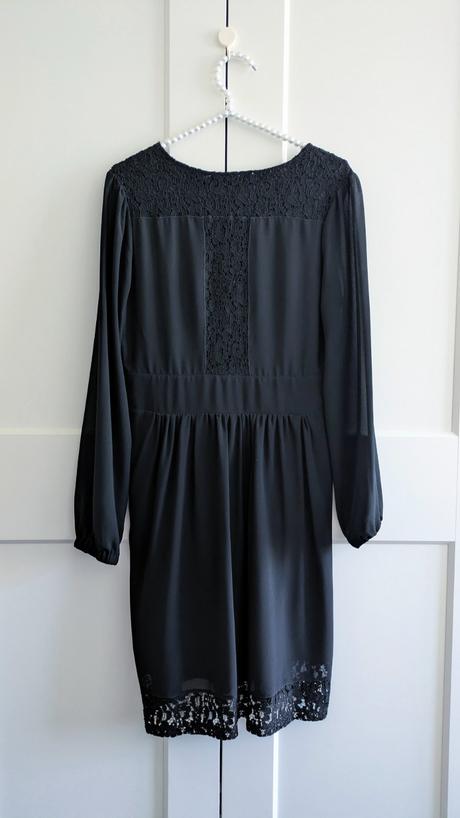 Elegantné čierne šaty gaudi, gaudi,m