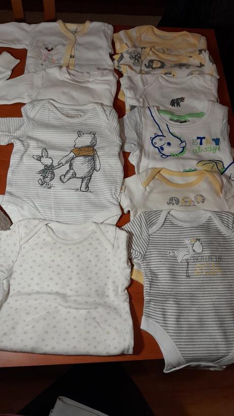 Novorodenecky balík oblečenia, 50–62