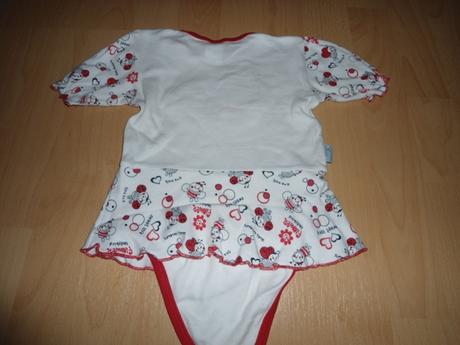 Biele body so suknickou, 80