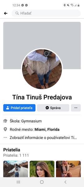 Hacknutý účet na FB