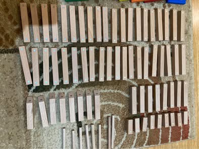 Drevená magnetická stavebnica drevoland, 