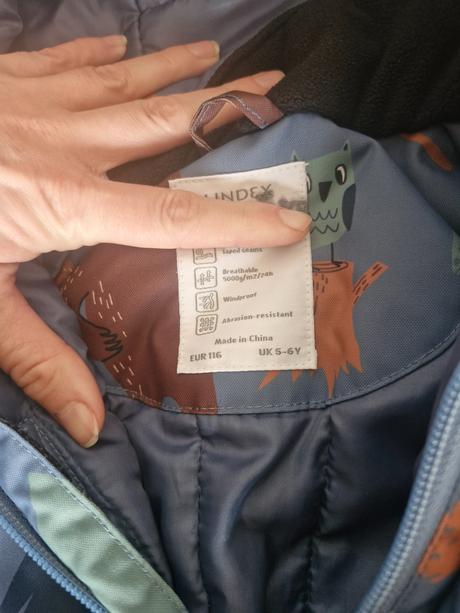 Zimný overal, lindex,116