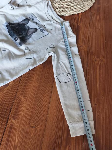 Mikinka ovs 116-122 bezova, ovs,116