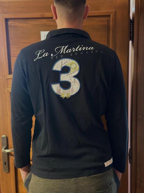 Tričko s dlhým rukávom la martina polo, xl