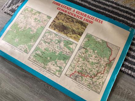 Zobrazenie a generalizácia geograf. javov (1983), 