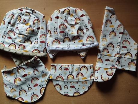 Ciapky s usami s minky, satka, celenka, 