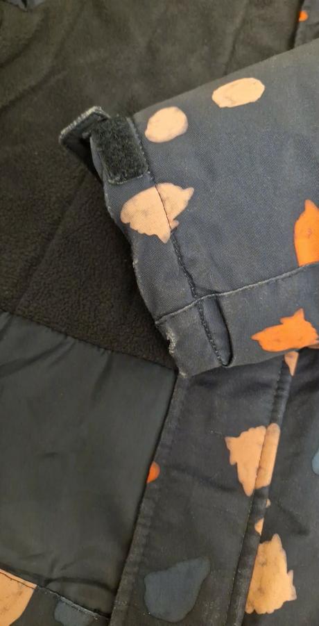 Lyžiarska bunda, h&m,122