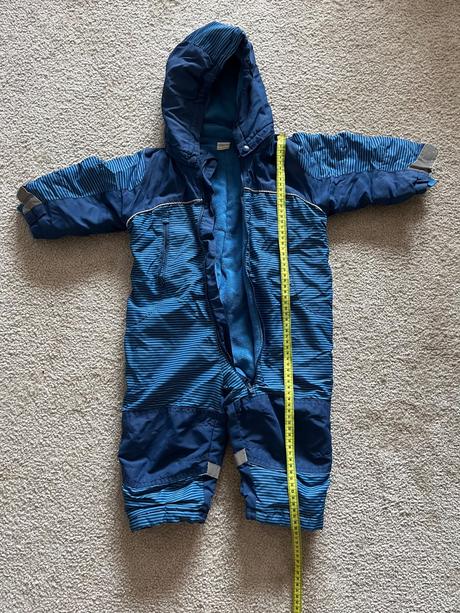 Zimny overal/kombineza/lyziarska zimna kombineza, h&m,80