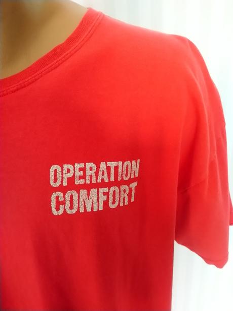 Pánske červené tričko s nápisom, gildan, xl