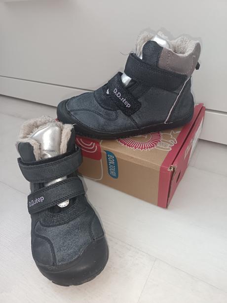 Zimné barefoot čižmy, d.d.step,31