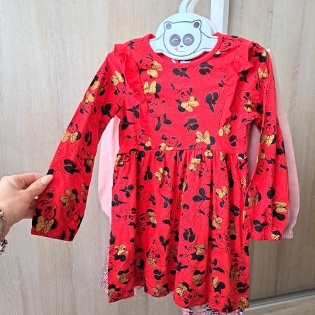 Šaty minnie mouse, disney,116