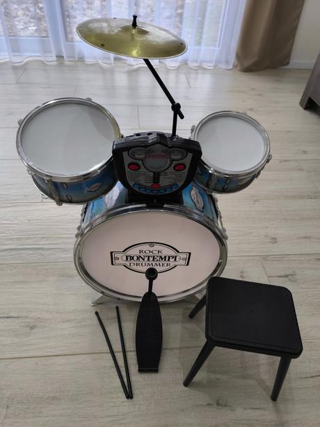 Detské bicie, 3 bubny, 