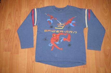 Chlapčenská mikina - spiderman - veľ. 110/116, 110