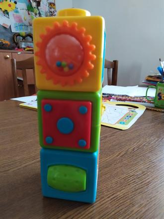 Edukatívne kocky fisher-price, 