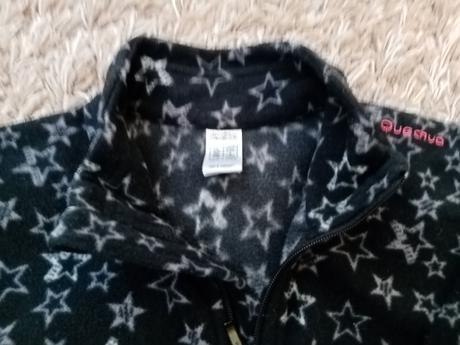 Flisová mikina 6 r., decathlon,116