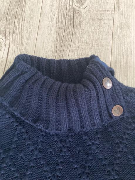 Pletené pončo, tcm,128