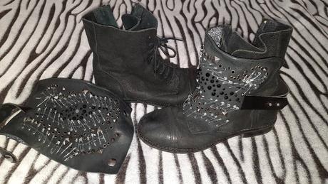 Kožené topánky/čižmy ovyé italy top stav, 36