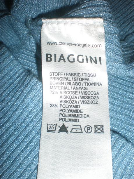 Modré rolákové tielko, s