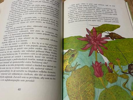 Retro stará rozprávka svrčkove dobrodružstvá,