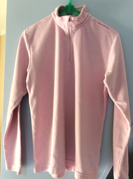 Športová flisová mikinka m/l, decathlon,m