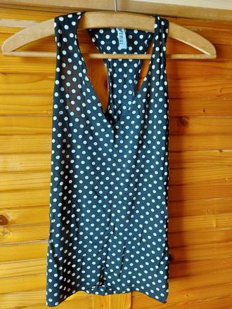 Jemný bodkovaný top, xs