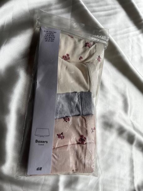 Dievčenské boxerky - 5balenie, h&m,134