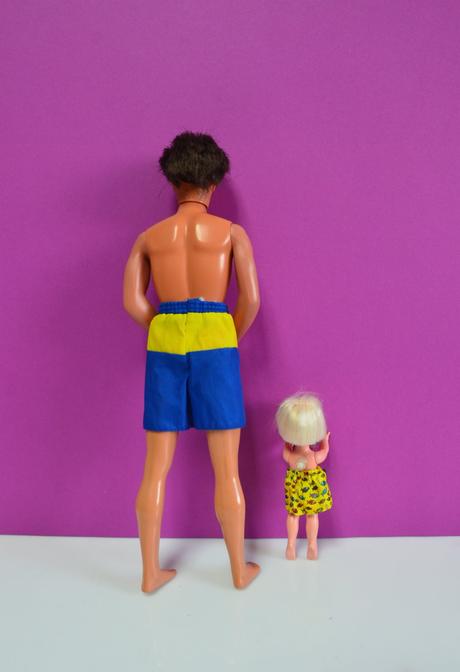 Barbie ken & tommy retro, 
