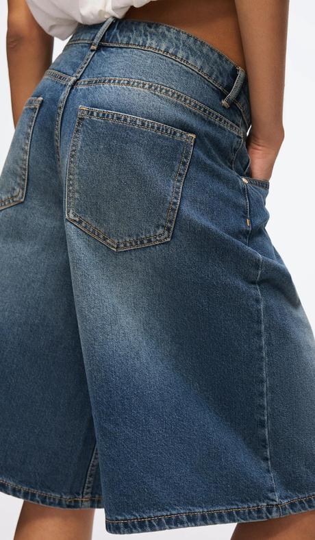 Riflové jorts bershka, bershka,s