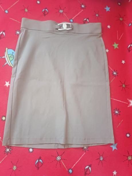 Sukňa šedej farby, l