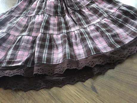 Károvaná suknička, 128