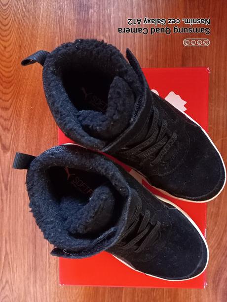 Detské zateplené topánky puma, veľ. 30, puma,30
