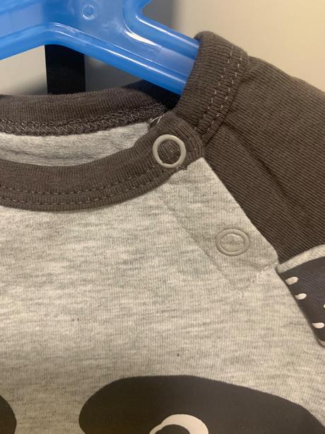 2ks detské body s dlhým rukávom, 80