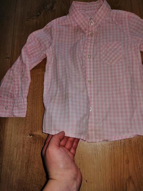 Ružova kockovana kosela, h&m,98